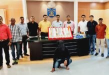 जामखेड येथील तलवारी बाळगणाऱ्या तरुणाकडून चार तलवारी जप्त