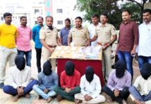 जामखेड शहरात दरोडा टाकणारी टोळी जामखेड गुन्हे शोध पथकाकडून जेरबंद