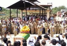 जामखेडचे सुपुत्र CRPF जवान गणेश भोसले अनंतात विलीन