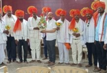 सुभाषवाकी सोसायटीच्या चेअरमन पदी अनंता सावंत, व्हॉ चेअरमनपदी सोमनाथ श्रीरामे