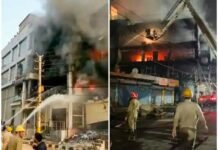 दिल्लीतील इमारतीला भीषण आग, २७ जणांचा होरपळून मृत्यू