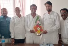 कर्जत तालुका काँग्रेस पक्षाच्या अध्यक्षपदी किरण पाटील यांची निवड