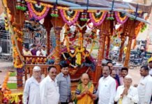 श्रीक्षेत्र निस्पृहबाबा अरणगाव पायी दिंडीचे पंढरपूरकडे प्रस्थान