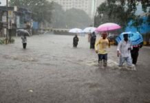 अहमदनगर जिल्हयात दि.११ ते १४ जूलै दरम्यान अतिवृष्टीचा इशारा