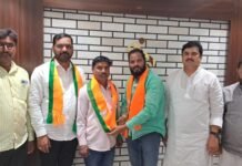 उमेदवार अनिल श्रीरामे यांचा भाजपात प्रवेश, प्रभाग 11 मध्ये मोठा उलटफेर