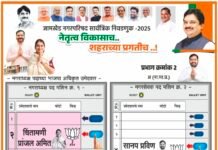 प्रभाग दोन (अ) चे भाजपाचे ॲड. प्रविण सानप यांचा होम टु होम प्रचार