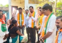 नगराध्यक्षापदाचे उमेदवार प्रांजल अमित चिंतामणी यांच्या प्रचार दौऱ्यास नागरिकांनी अभूतपूर्व प्रतिसाद