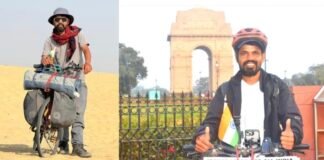 सायकलवरून ‘इन्क्रेडिबल इंडिया’चा प्रवास: जामखेडचे भुमिपुत्र दत्तात्रय गायवळ यांचा अनोखा उपक्रम