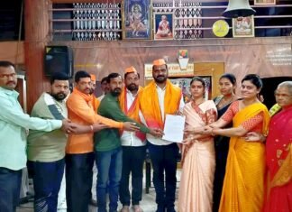 खर्डा चौक येथे छत्रपती शिवाजी महाराजांचे स्मारक व्हावे, पांडुराजे भोसले यांची निवेदनाद्वारे मागणी