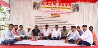 शहरातील राष्ट्रीय महामार्गालगतची अतिक्रमणे काढावीत; अवधूत पवार यांचे आमरण उपोषण सुरू