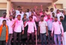 जामखेड तालुका वकील संघाच्या अध्यक्षपदी ॲड हर्षल डोके यांची निवड