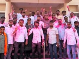 जामखेड तालुका वकील संघाच्या अध्यक्षपदी ॲड हर्षल डोके यांची निवड