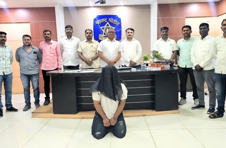 हॉटेलवर गोळीबार करणारा फरार आरोपी अक्षय उर्फ चिंग्या मोरे जेरबंद