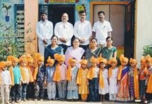 सारोळा जिल्हा परिषद शाळेत तब्बल 20 विद्यार्थ्यांच्या प्रवेशाची गुढी