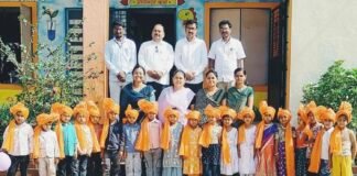 सारोळा जिल्हा परिषद शाळेत तब्बल 20 विद्यार्थ्यांच्या प्रवेशाची गुढी