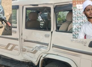 खर्डा येथे भीषण अपघात: दुचाकी आणि बोलेरोच्या धडकेत एकाचा मृत्यू, तर एक गंभीर जखमी