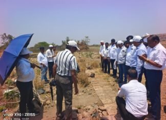 मोहरी धरणाच्या दुरुस्तीला वेग; समितीकडून पाहणी, तीन महिन्यांत काम पूर्ण करण्याचे आश्वासन