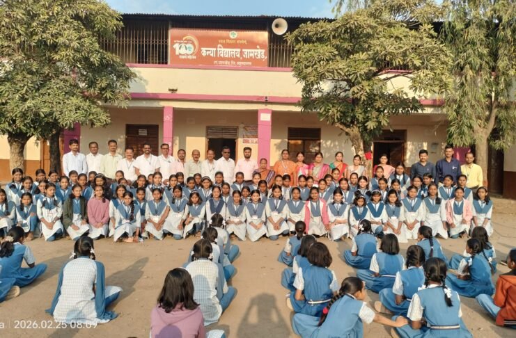 एन.एम.एम.एस.परीक्षेत कन्या विद्यालयाचे २३ विद्यार्थिनी शिष्यवृत्ती धारक