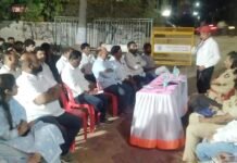 डॉ. बाबासाहेब आंबेडकर जयंती उत्सवानिमित्त पोलीस स्टेशनच्या वतीने आयोजित शांतता समिती बैठक संपन्न