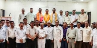 जामखेड तालुका माध्यमिक शिक्षक संघटनेच्या तालुकाध्यक्ष पदी सुदाम वराट