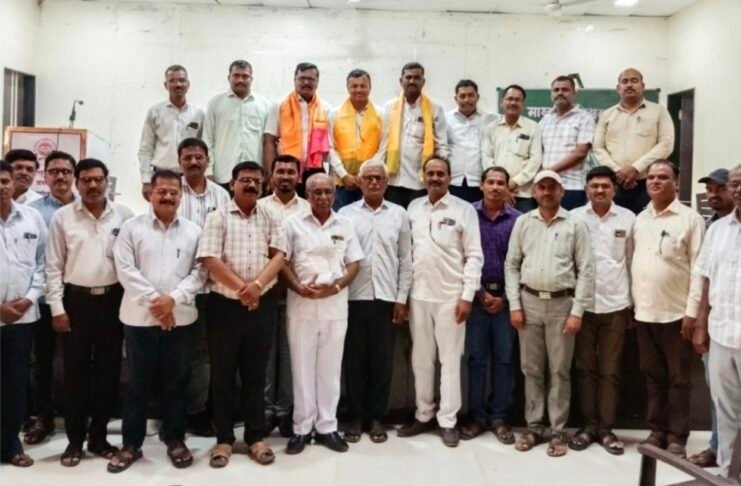 जामखेड तालुका माध्यमिक शिक्षक संघटनेच्या तालुकाध्यक्ष पदी सुदाम वराट