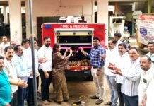 मिनी अग्नीशमन हे सुरक्षतेचे कवच म्हणून काम करेल – नगराध्यक्षा प्रांजलताई चिंतामणी
