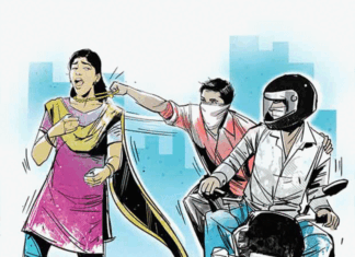 महीलेच्या गळ्यातील दिड लाखांची सोन्याची चैन हिसकावली