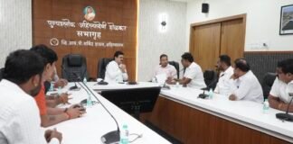 जामखेड शहरातील अतिक्रमण व रखडलेल्या राष्ट्रीय महामार्गाबाबत अहिल्यानगर येथे महत्त्वपूर्ण बैठक संपन्न .