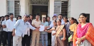 जामखेडच्या तुषार बोथरा याच्या विरोधात वंचितचे आंदोलन
