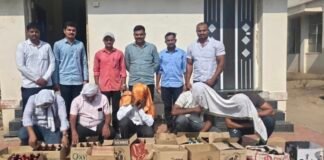 जामखेडमध्ये अवैध दारू विक्रीवर मोठी कारवाई; पाच ठिकाणी छापे