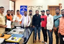 नसरापुर येथील अमानुष घटनेचा श्री शिवप्रतिष्ठान हिंदुस्थानच्या वतीने तीव्र निषेध