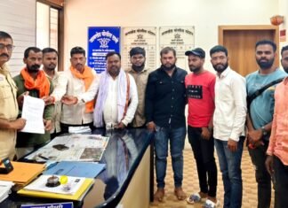 नसरापुर येथील अमानुष घटनेचा श्री शिवप्रतिष्ठान हिंदुस्थानच्या वतीने तीव्र निषेध