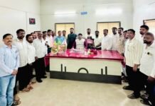 शहराच्या विकासाला गती देणार – मुख्याधिकारी अजय साळवे