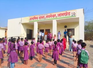 जि.प. प्राथमिक तपनेश्वर शाळेस सुविधा उपलब्ध करून देण्याची मागणी