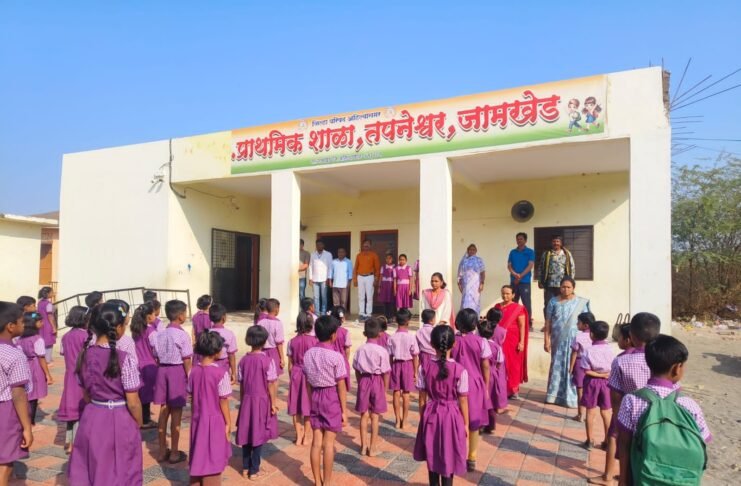 जि.प. प्राथमिक तपनेश्वर शाळेस सुविधा उपलब्ध करून देण्याची मागणी