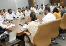 जामखेड पाणीपुरवठा व मलनिस्सारण प्रकल्प गतीने पूर्ण करण्याचे निर्देश – सभापती प्रा. राम शिंदे