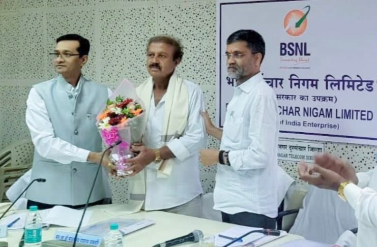 बीएसएनएल अहिल्यानगर जिल्हा सल्लागार समितीवर पोपटराव गायकवाड यांची नियुक्ती.