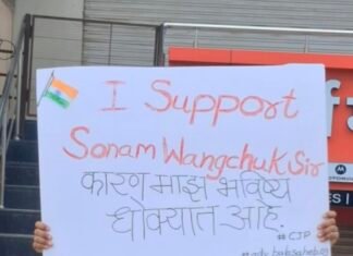 जामखेडच्या पाच वर्षीय चिमुकलीचाही सोनम वांगचुक यांच्या आंदोलनाला जाहीर पाठिंबा