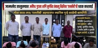 जामखेड तालुक्यात अवैध गुटखा आणि सुगंधित तंबाखू विक्रीवर ‘एलसीबी’ची धडक कारवाई